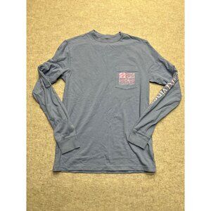 Vineyard Vines Long Sleeve Crewneck Breast Cancer Awareness T-shirt XS